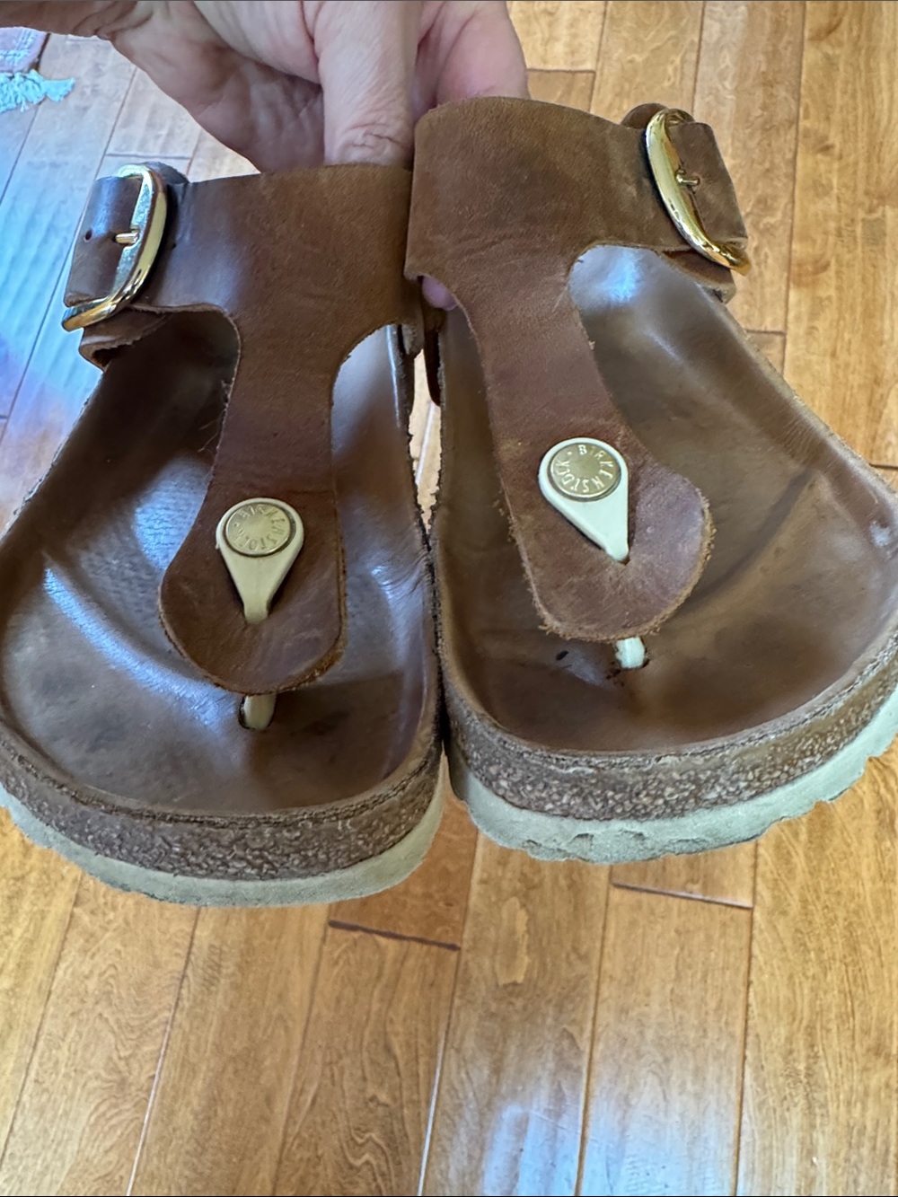 Birkenstock Gizeh Big Buckle Cognac 38 - Picture 5 of 9